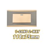 1 Gang 2 Way Wall Switch ARL-CMT101U