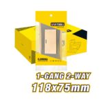 1 Gang 2 Way Wall Switch ARL-CMT101U