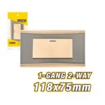1 Gang 2 Way Wall Switch ARL-CMT101U
