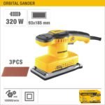 110x100mm Orbital Sander with Dust Bag Model ARL-UY-LJR185