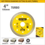 14550 RPM Turbo Diamond Cutting Disc (Hot Pressed) Model ARL-DD4CT2