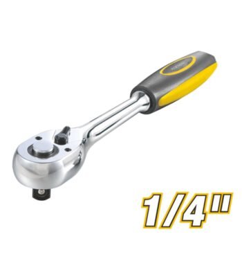 150mm Ratchet Ring Spanner (72T) with TPR+PP Handle Model ARL-YCE104U