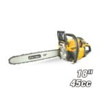 1.8KW Gasoline Chain Saw with Quick Brake and Soft Grip Model ARL-CSGX45