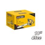 1.8KW Gasoline Chain Saw with Quick Brake and Soft Grip Model ARL-CSGX45