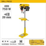 20mm Drill Press with 16 Spindle Speeds Model ARL-UY-TLB20