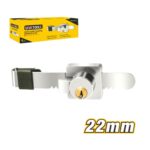22mm Chrome Sliding Glass Door Lock ARL-CHV22CD