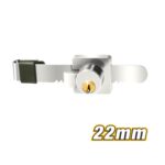 22mm Chrome Sliding Glass Door Lock ARL-CHV22CD