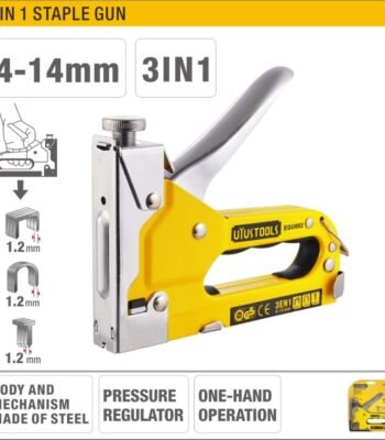 3 in 1 Manual Staple Gun for 4-14mm Staples Model ARL-EGU002