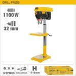 32mm Heavy-Duty Drill Press with 12 Spindle Speeds Model ARL-UY-TLB32