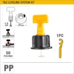 37mm Tile Leveling System Kit (Non-Replaceable Steel T-Pin) Model ARL-NIC37F