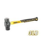 3LB Sledge Hammer with Fiberglass Handle Model ARL-COF003