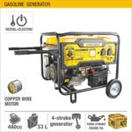 5.5kW Max Output Gasoline Generator with Electric Start Model ARL-GEG5000E
