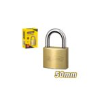 50mm Brass Padlock with 3 Nickel-Plated Brass Keys Model ARL-CAB50U