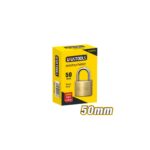 50mm Brass Padlock with 3 Nickel-Plated Brass Keys Model ARL-CAB50U