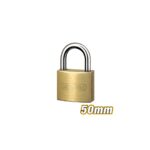 50mm Brass Padlock with 3 Nickel-Plated Brass Keys Model ARL-CAB50U