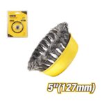127mm Knotted Wire Cup Brush with 5/8"x11 Thread Model ARL-EBC15B