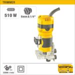 510W Trimmer with Base Height Adjustment and Shaft Lock
