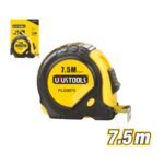 7.5m x 25mm Steel Tape Rule with Three Buttons and TPR Covered ABS Case Model ARL-FLG9075