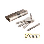 70mm Double Cylinder Key Lock with Antique Matte Bronze Finish Model ARL-CRZ70AB