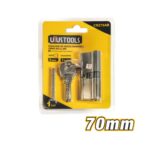 70mm Double Cylinder Key Lock with Antique Matte Bronze Finish Model ARL-CRZ70AB