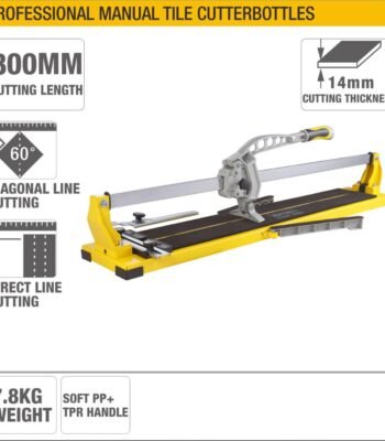 800mm Professional Manual Tile Cutter with Tungsten Carbide Blade Model ARL-CCA800