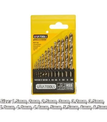 8pcs HSS Twist Drill Bit Set with 135° Split Point Model ARL-BCF08S