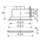 Ducted Ventilation Fan All Plastic Body/Engineering Type ARL-BPT10/15/20-12/30-(P7A/B) Series