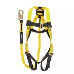 ANSI Full Body Safety Harness with Shock Absorber Lanyard ARL-HN39SET