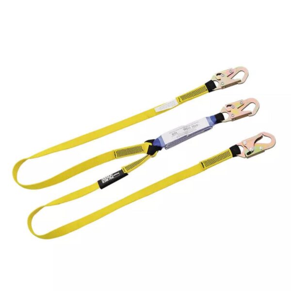 ANSI Z359.13 Certified Polyester Webbing Safety Energy Absorber Lanyard ARL-HN29