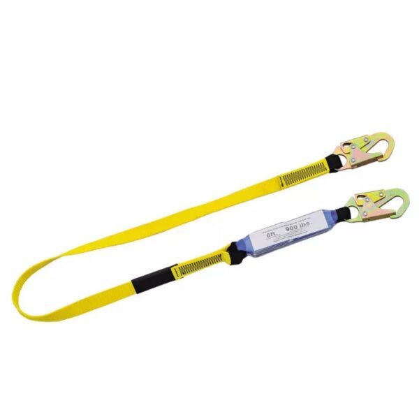 ANSI Z359.13 Verified 2 Snap Hooks Safety Shock Absorber Lanyard ARL-HN45