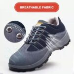 Anti Puncture Steel Toe Suede Safety Shoes for Men ARL-TM3219