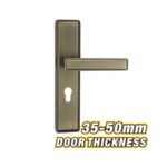 Antique Bronze Matt Double Cylinder Lever Handle Lock Model ARL-CH831XAB