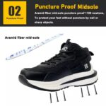 Black Industrial Safety Shoes ARL-TM267