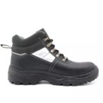 Black Leather Industrial Safety Shoes S3 ARL-TM004