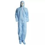 Blue Disposable Coverall Garments with Hood and Boot ARL-DPOV5