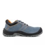Blue Suede Leather Safety Shoes Unisex ARL-TM206