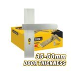 Brushed Nickel Plated Double Cylinder Lever Handle Lock with Brass Cylinder for Wood and Metal Doors Model ARL-CH621SN