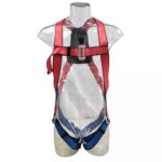 CE EN 361 Polyester Webbing Full Body Harness with Shock Absorber Lanyard ARL-HN01