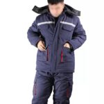 Cold Storage Winter Jacket and Pants Safety Workwear Set ARL-UM33