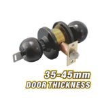 Dark Oxidized Bronze Spherical Lock Model ARL-CH587BN