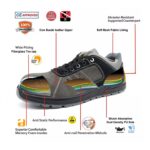 Fiberglass Toe Anti Puncture Safety Shoes for Men Metal Free ARL-TM2020