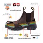 Fiberglass Toe Oil Industry HRO Safety Shoes without Lace ARL-TM143