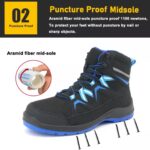 Fiberglass Toe Puncture-Proof Anti-Static Safety Shoes ARL-TM2005