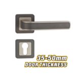 Grey Double Cylinder Lever Handle Lock Model ARL-CH69TH