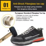 HRO Sport Style Security Shoes Unisex ARL-TM298-1