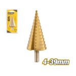 HSS Titanium Plated Step Drill Bit 4-39mm Model ARL-BCE439