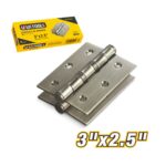 Heavy Hinges (Antique Brass Finish, Q235 Steel) ARL-BI325AB