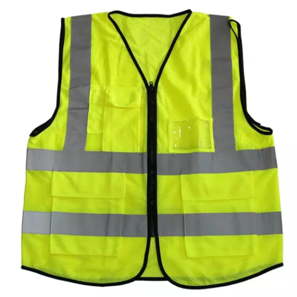 Hi-vis Safety Reflective Vest with Pockets for Men ARL-RV05
