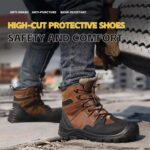 High Quality Fiberglass Toe Puncture Proof Safety Boots ARL-TM3311