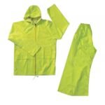 High Quality Green PVC Rain Suit Rain Wear Waterproof ARL-5118